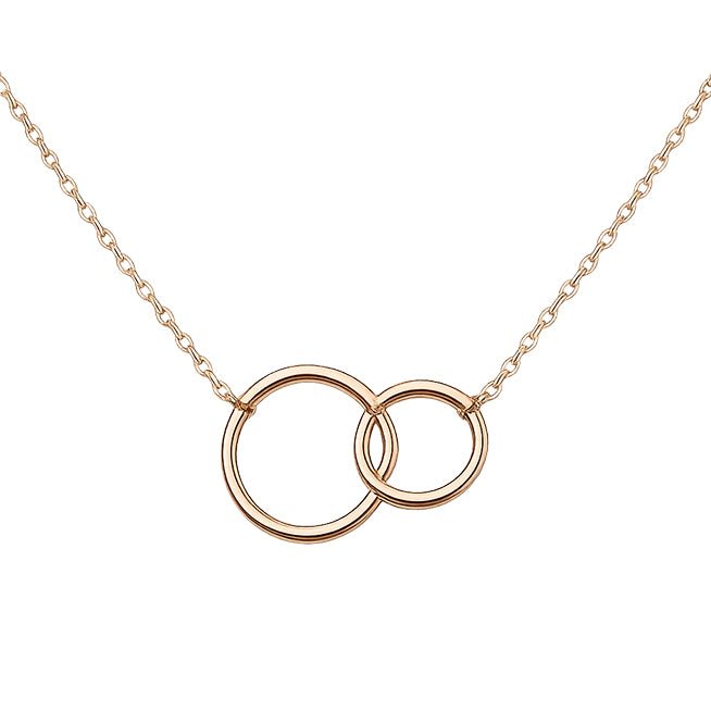 Anker Kette fein 42 - 45 cm mit 1x 9 +13 mm Ringen poliert Federringschloss Grössen verstellbar - Shanti Enterprise AG