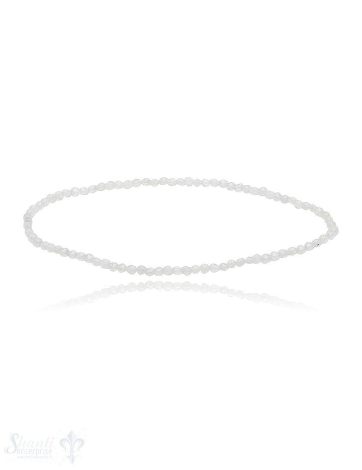 Armband 2.2 mm facettiert rund auf Elastik 17 cm - Shanti Enterprise AG