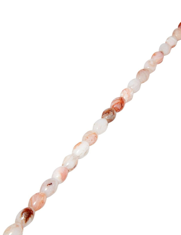 Feuerachat Strang orange poliert Navette 9x6 mm AA - Shanti Enterprise AG