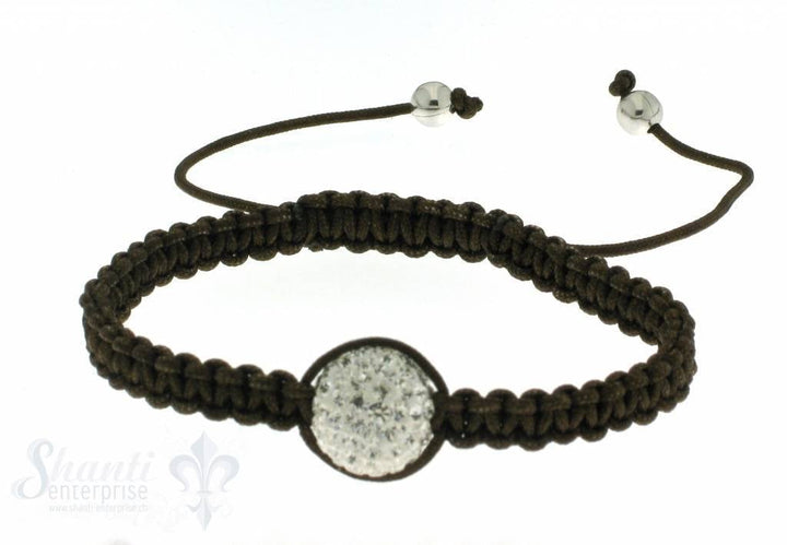 Moon Bracelet: white cristal, 17 cm 1 x Handgelenk - Shanti Enterprise AG