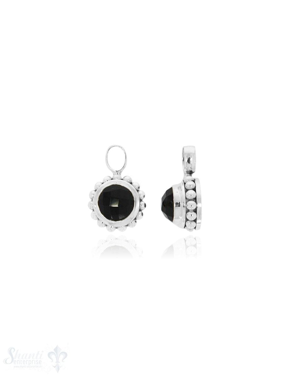 Ohrhänger Silber grosse Punkte Ø16 mm - Shanti Enterprise AG