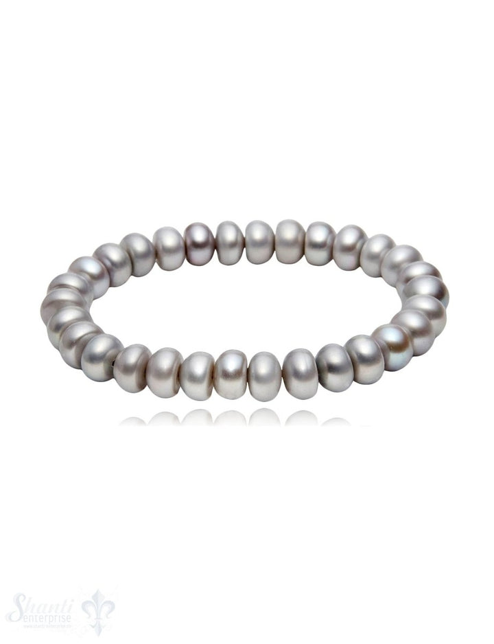 Perlen Armband button 19 cm auf Elastik 9-10 mm - Shanti Enterprise AG