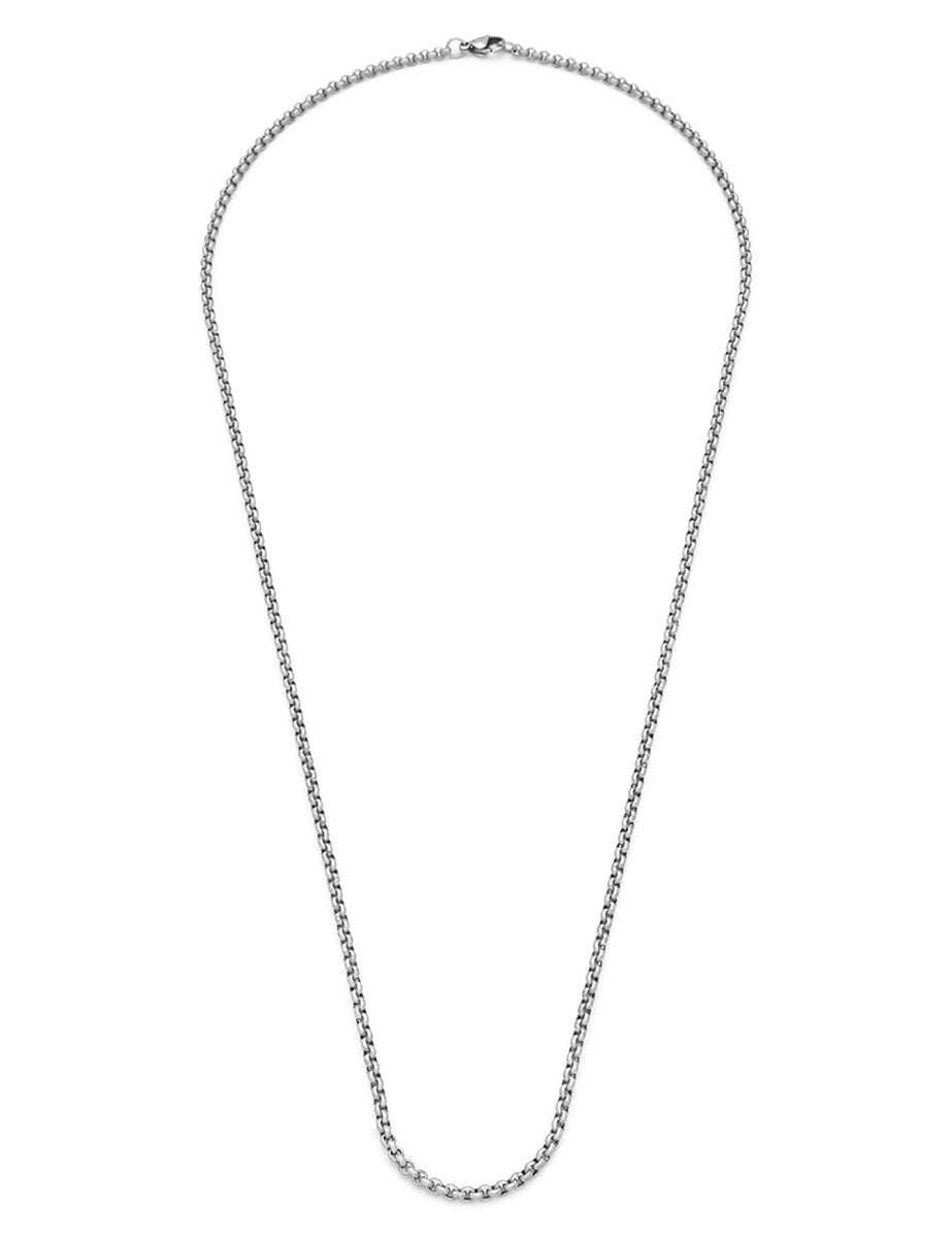 Stahl Halskette Venezianer 3 mm rund - Shanti Enterprise AG