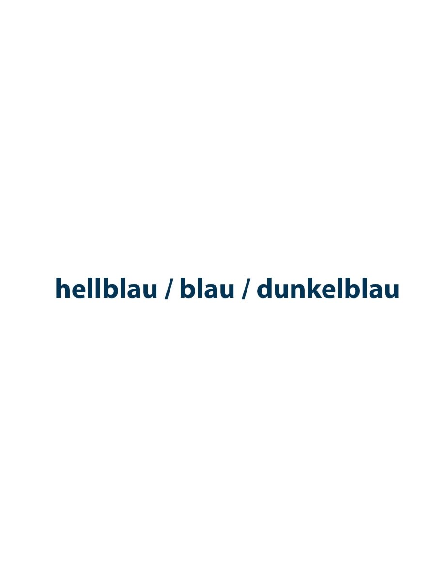 hellblau / blau / dunkelblau Buttons - Shanti Enterprise AG
