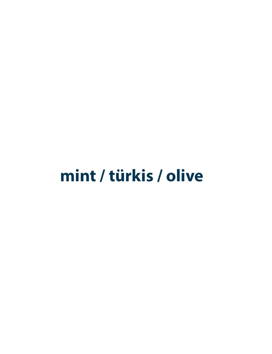 mint / türkis / olive Buttons - Shanti Enterprise AG
