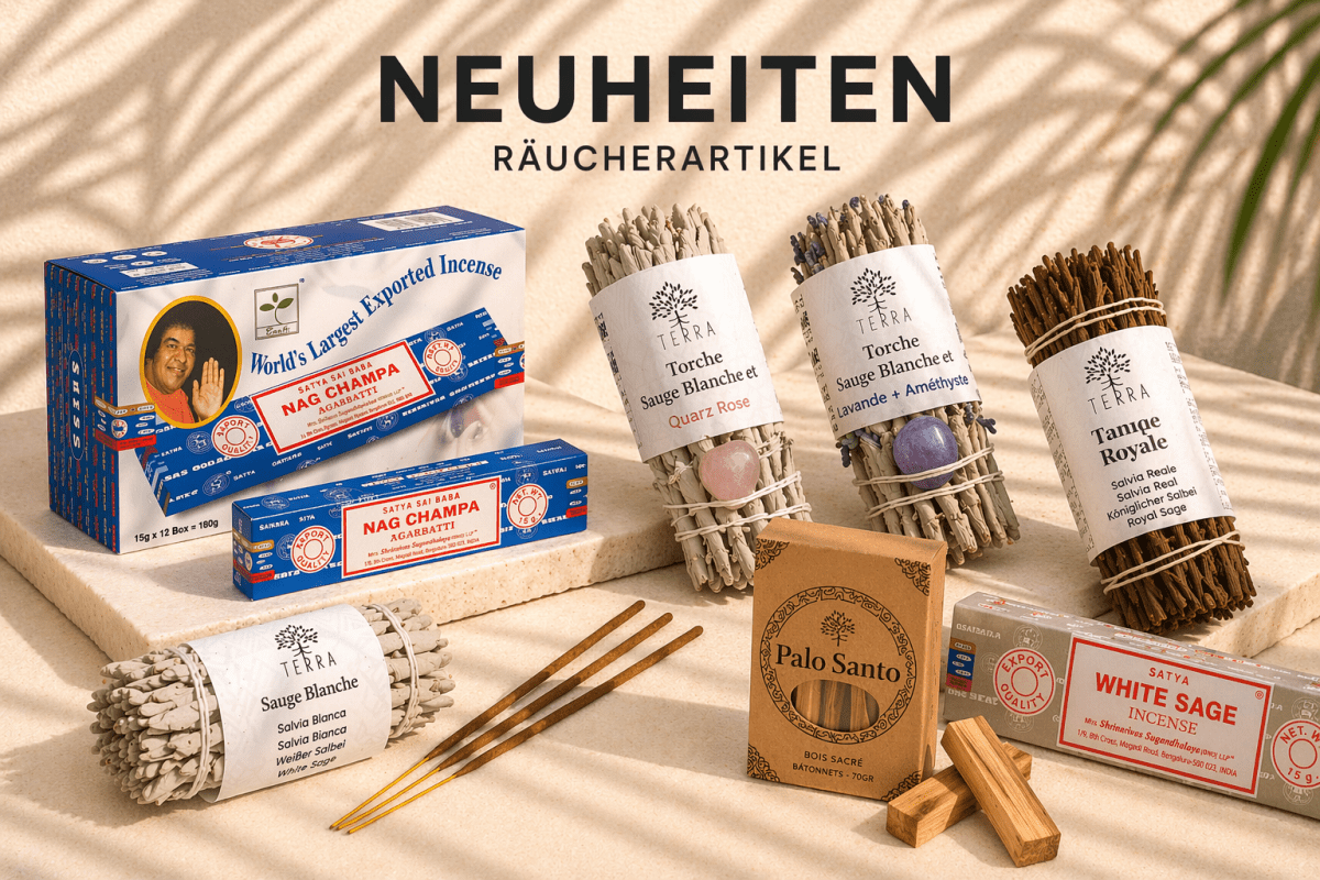 Neuheiten Räucherartikel - Shanti Enterprise AG