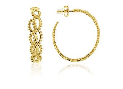 Ohrschmuck vergoldet