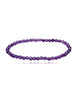 Amethyst Armband faccetiert 4 - 8 mm auf Elast