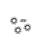 Blumen Element Kugelkranz flach