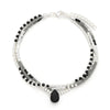 3 - reihiges Armband mit Natursteinen und Miyuki Perlen verstellbar 17.5 - 20 cm Edelstahl hochwertig veredelt - Shanti Enterprise AG