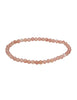 4 - 4,5 - 5 mm Edelstein Armbänder poliert rund auf Elastik 18 cm - Shanti Enterprise AG