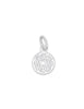 Anhänger Silber Amulet 7 mm durchbrochen mit Öse 1 Pack = 2 Stück - Shanti Enterprise AG