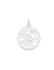 Anhänger Silber hell Amulett durchbrochen 20 mm - Shanti Enterprise AG