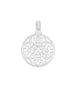Anhänger Silber hell Blume durchbrochen 20 mm Öse fix - Shanti Enterprise AG