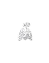 Anhänger Silber hell Indianerkopf 13x10 mm