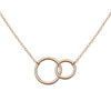 Anker Kette fein 42 - 45 cm mit 1x 9 +13 mm Ringen poliert Federringschloss Grössen verstellbar - Shanti Enterprise AG