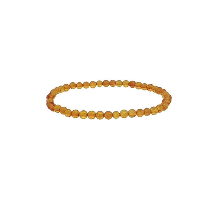 Armband 4 mm poliert für Kinder 14 mm auf Elastik - Shanti Enterprise AG