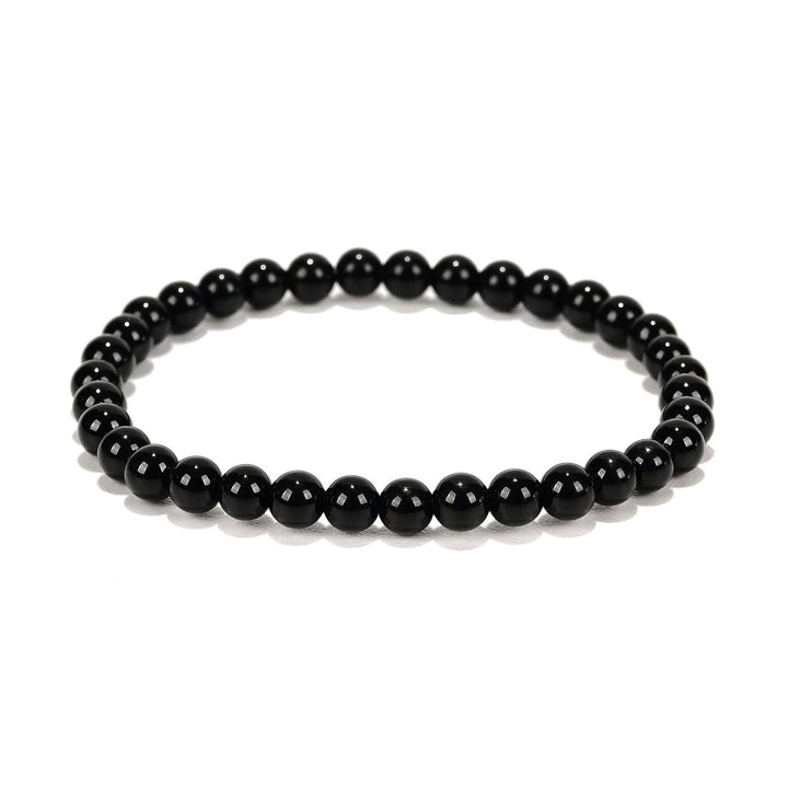 Armband 4 mm poliert für Kinder 14 mm auf Elastik - Shanti Enterprise AG