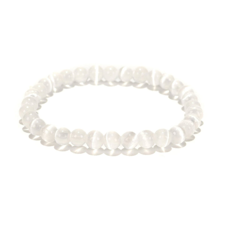 Armband 4 mm poliert für Kinder 14 mm auf Elastik - Shanti Enterprise AG