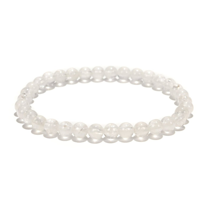 Armband 4 mm poliert für Kinder 14 mm auf Elastik - Shanti Enterprise AG