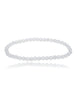 Armband matt rund 4 mm - 4.5 mm auf Elastik 18 cm - Shanti Enterprise AG