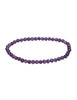 Armband matt rund 4 mm - 4.5 mm auf Elastik 18 cm - Shanti Enterprise AG