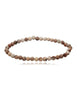 Armband matt rund 4 mm - 4.5 mm auf Elastik 18 cm - Shanti Enterprise AG