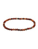 Armband matt rund 4 mm - 4.5 mm auf Elastik 18 cm - Shanti Enterprise AG