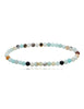 Armband matt rund 4 mm - 4.5 mm auf Elastik 18 cm - Shanti Enterprise AG
