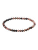 Armband matt rund 4 mm - 4.5 mm auf Elastik 18 cm - Shanti Enterprise AG