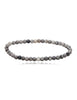 Armband matt rund 4 mm - 4.5 mm auf Elastik 18 cm - Shanti Enterprise AG