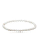 Armband matt rund 4 mm - 4.5 mm auf Elastik 18 cm - Shanti Enterprise AG