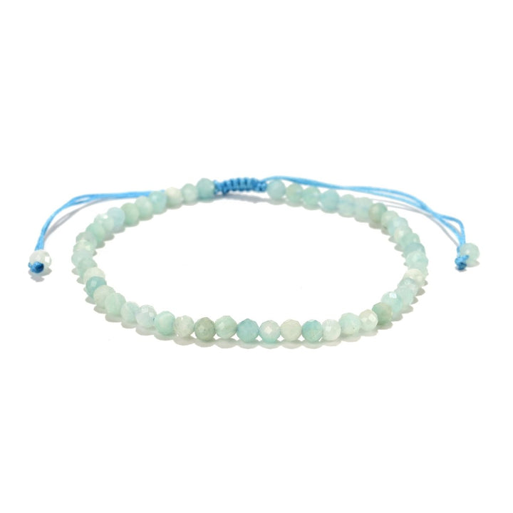Armband Shamballa 3 mm facettiert Grössen verstellbar - Shanti Enterprise AG