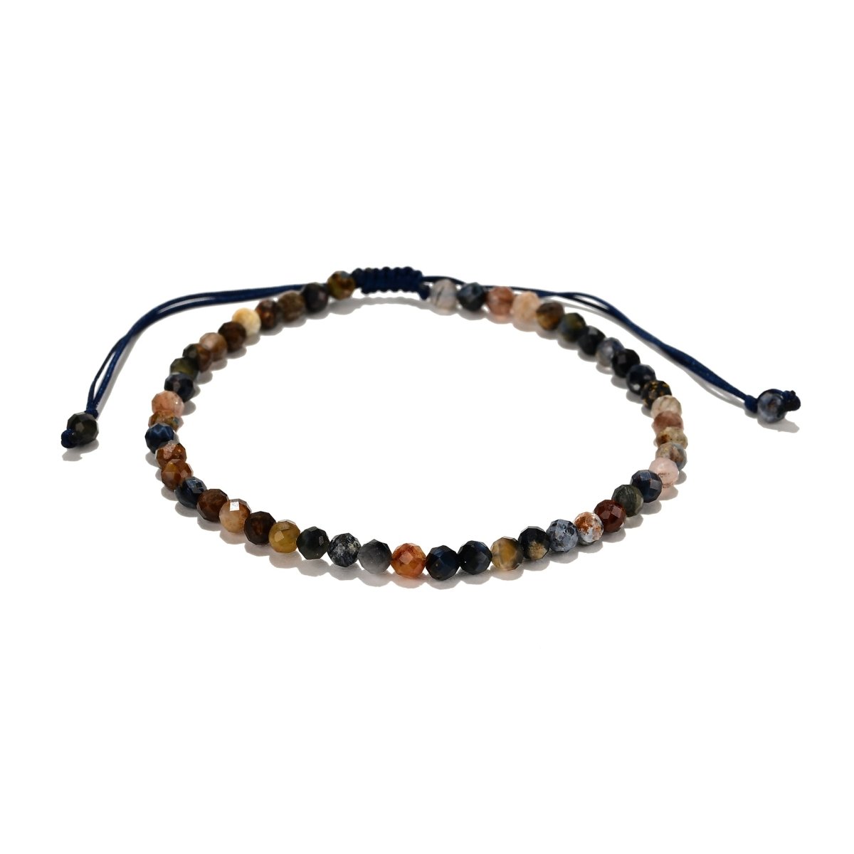 Armband Shamballa 3 mm facettiert Grössen verstellbar - Shanti Enterprise AG