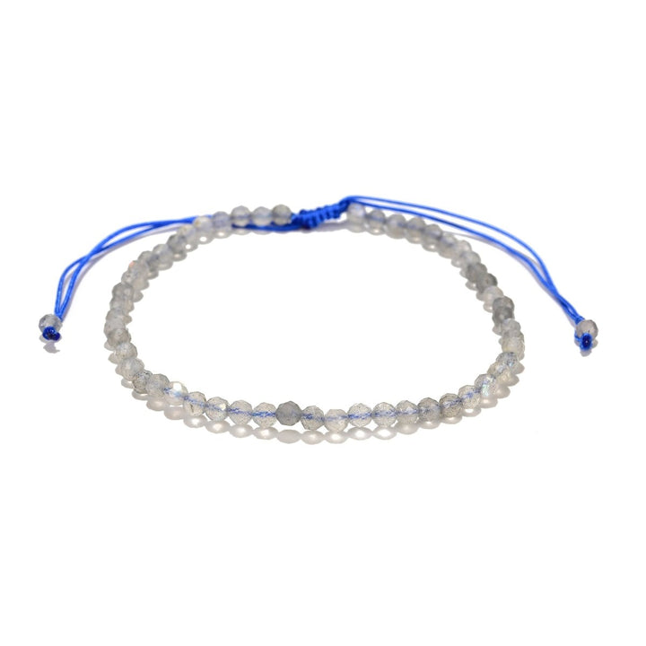 Armband Shamballa 3 mm facettiert Grössen verstellbar - Shanti Enterprise AG