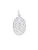 Blumen Amulett 24x15 mm Keltisch durchbrochen mit Öse Silber 925 hell - Shanti Enterprise AG