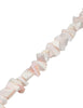 Conchy Muschel Strang 16 mm Trommelsteine rosa-weiss poliert - Shanti Enterprise AG