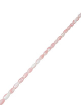 Conchy Muschel Strang 4x8 mm Navette poliert