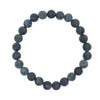 Dumortierit Herren matt rund 20 cm auf Elast - Shanti Enterprise AG