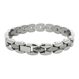 Edelstahl Armband Glieder 10 mm verstellbar 21.5 cm 3 Glieder a 1 cm herausnehmbare