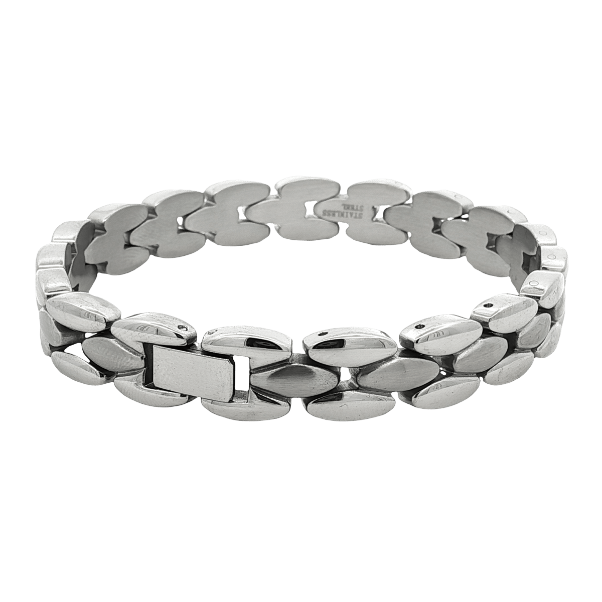 Edelstahl Armband Glieder 10 mm verstellbar 21.5 cm 3 Glieder a 1 cm herausnehmbare - Shanti Enterprise AG