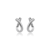 Edelstahl Ohrstecker oval 15 x 13 mm modern mit Klickverschluss - Shanti Enterprise AG