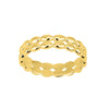 Glieder Ring doppelreihig oval 6 mm breit Innenseite flach - Shanti Enterprise AG