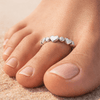 Herz Zehenring 3.0 mm breit offen Grösse verstellbar - Shanti Enterprise AG