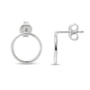 Kreis 12 mm Ohrstecker 1 mm breit poliert - Shanti Enterprise AG