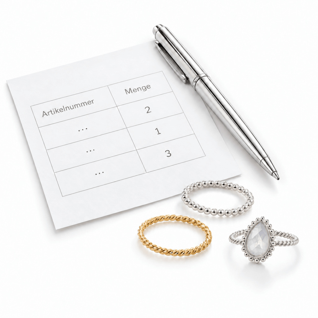 mit Artikelnummer bestellen - Shanti Enterprise AG