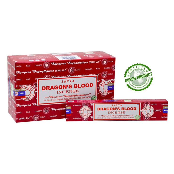 Nag Champa Dragon's Blood 12 x 15 g - Shanti Enterprise AG