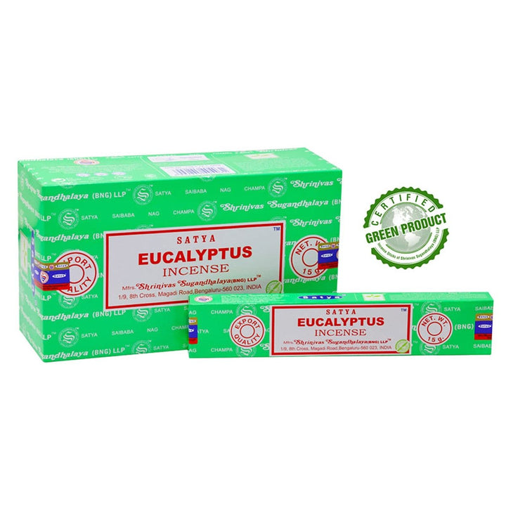 Nag Champa Eucalyptus 12 x 15 g - Shanti Enterprise AG