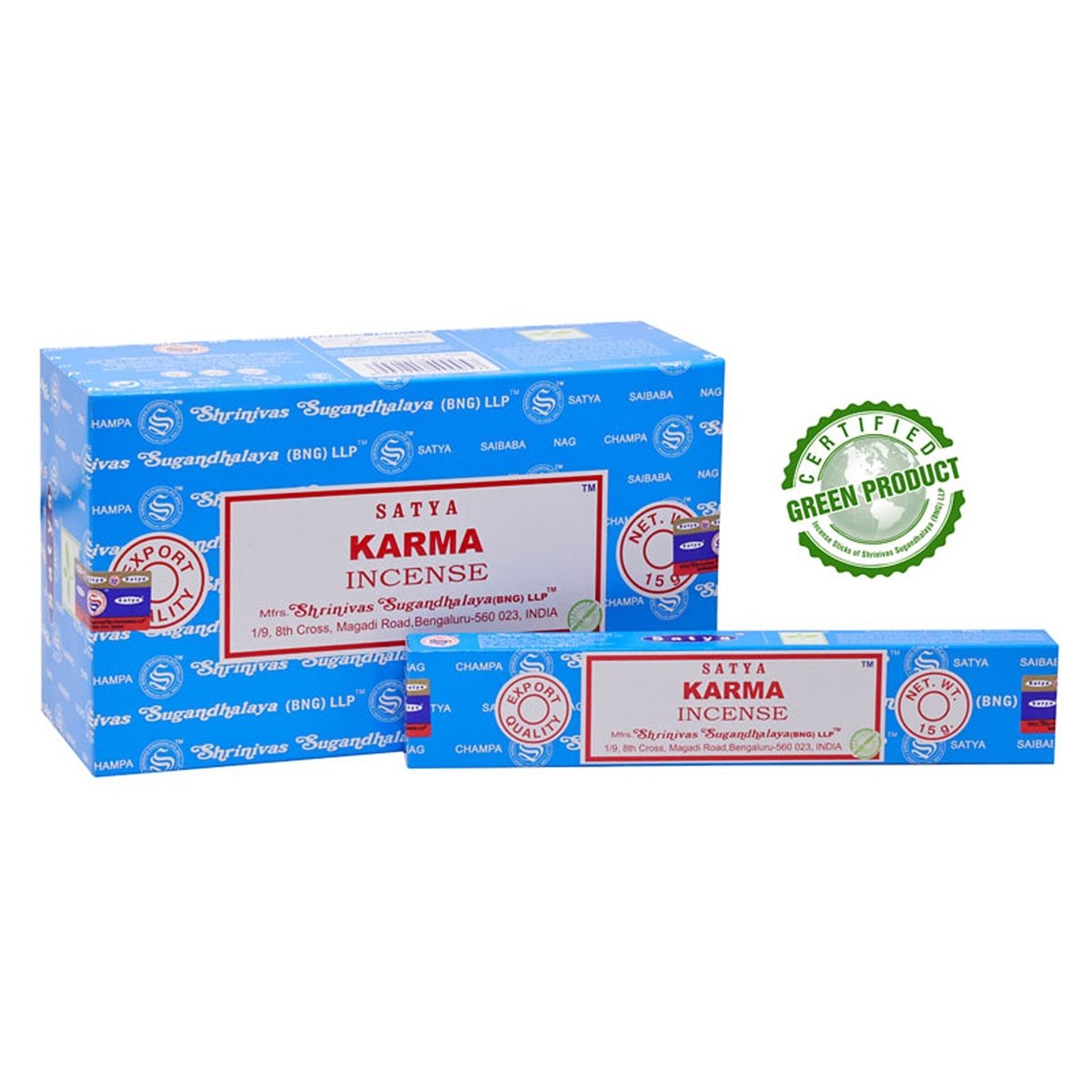 Nag Champa Karma 12 x 15 g - Shanti Enterprise AG