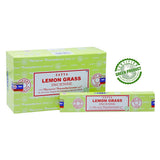 Nag Champa Lemon Grass (Zitronengras) Räucherstäbchen 12 x 15 g